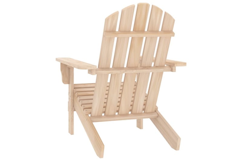 Adirondack-havestol massivt fyrretræ - Havemøbler - Havestole - Solstole - Dækstol