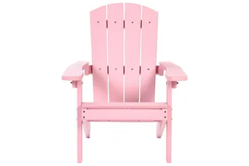 Børnestol Adirondack - Rosa - Havemøbler - Havestole - Solstole - Dækstol