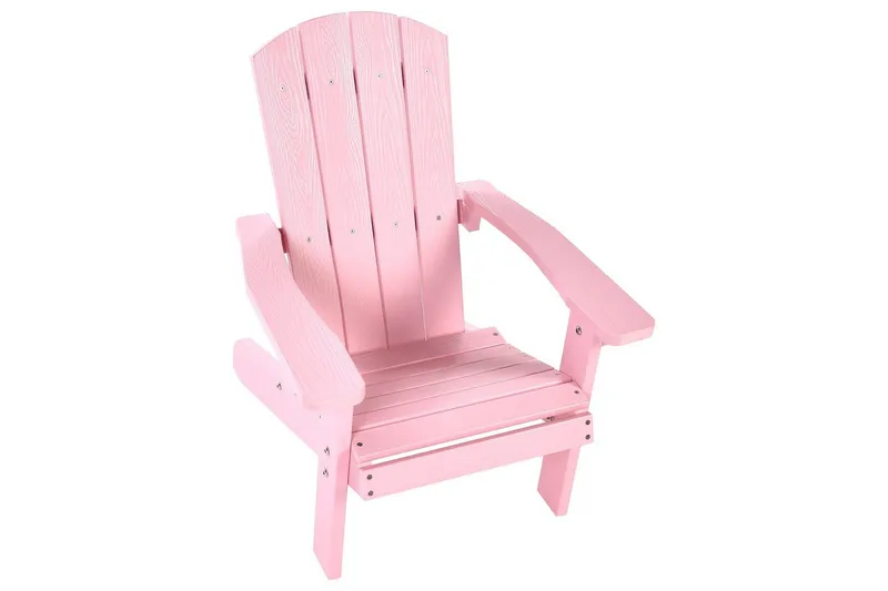 Børnestol Adirondack - Rosa - Havemøbler - Havestole - Solstole - Dækstol