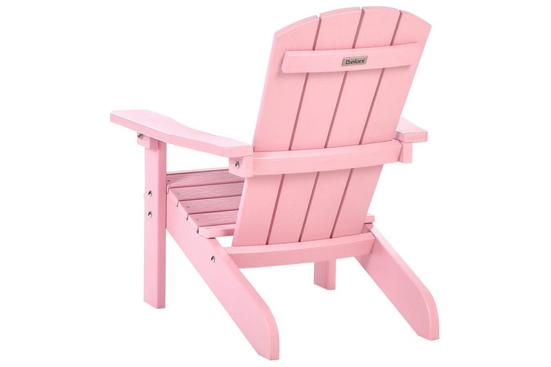 Børnestol Adirondack - Rosa - Havemøbler - Havestole - Solstole - Dækstol