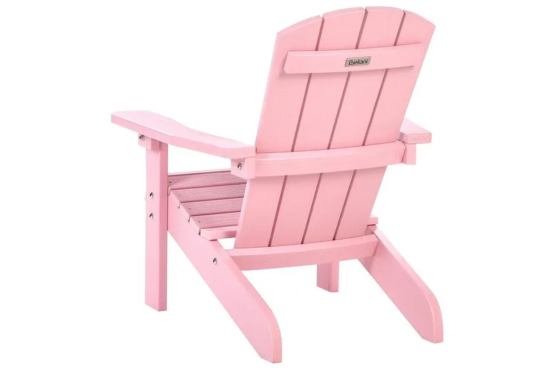 Børnestol Adirondack - Rosa - Havemøbler - Havestole - Solstole - Dækstol