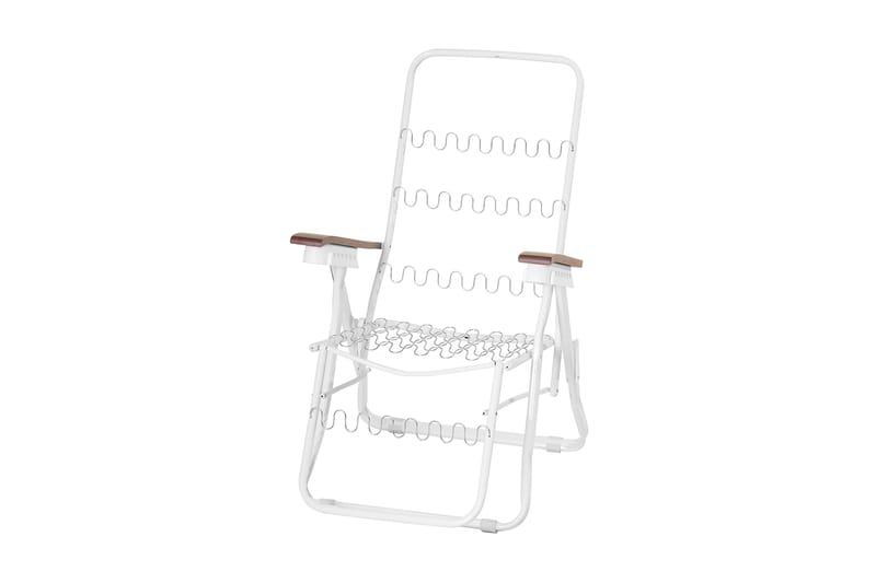 Baden Baden Stol, Sort- Hvid 51B - Havemøbler - Havestole - Solstole - Baden Baden stol