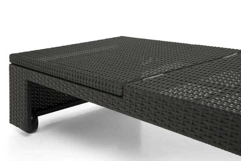 Bahamas Solvogn - Sort - Havemøbler - Havestole - Solstole