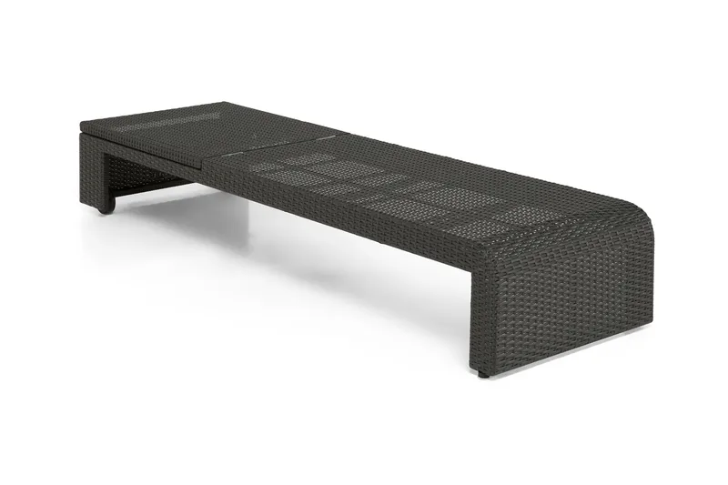 Bahamas Solvogn - Sort - Havemøbler - Havestole - Solstole