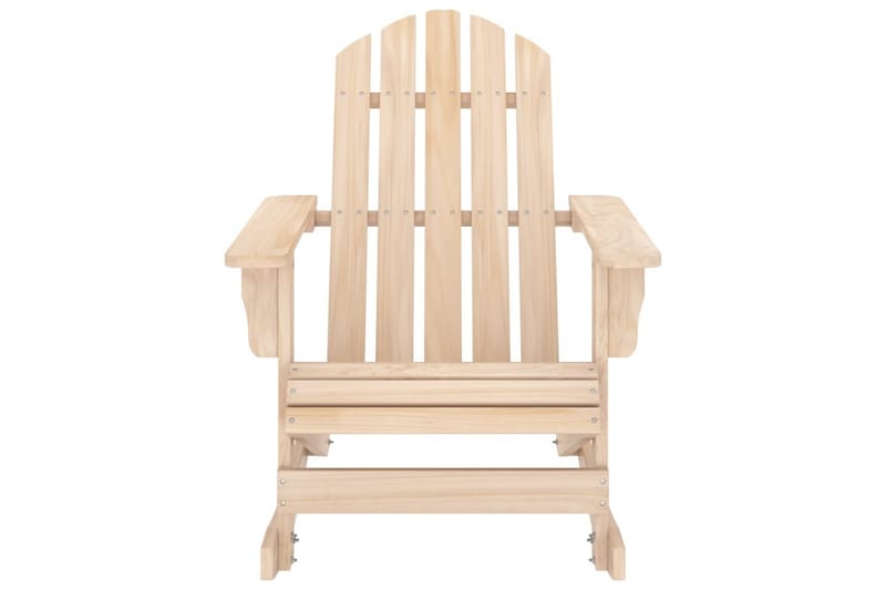 Adirondack-gyngestol massivt grantræ - Havemøbler - Havestole - Solstole - Dækstol