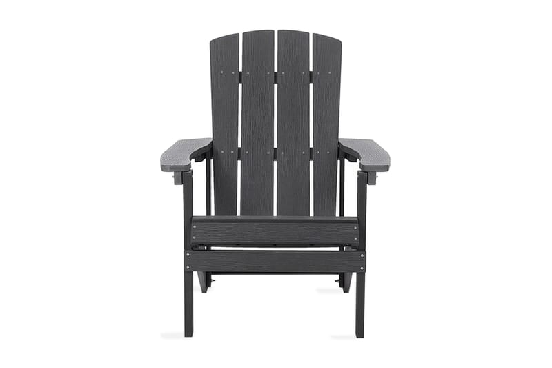 Adirondack solstol 88 | 75 | 88 cm - Grå - Havemøbler - Havestole - Solstole - Dækstol