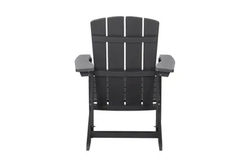 Adirondack solstol 88 | 75 | 88 cm - Grå - Havemøbler - Havestole - Solstole - Dækstol