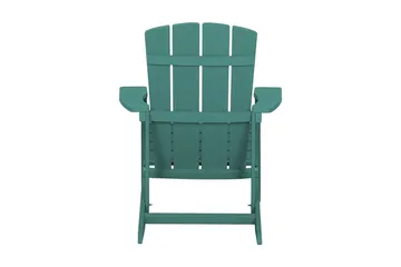 Adirondack solstol 88 | 75 | 88 cm - Grøn - Havemøbler - Havestole - Solstole - Dækstol