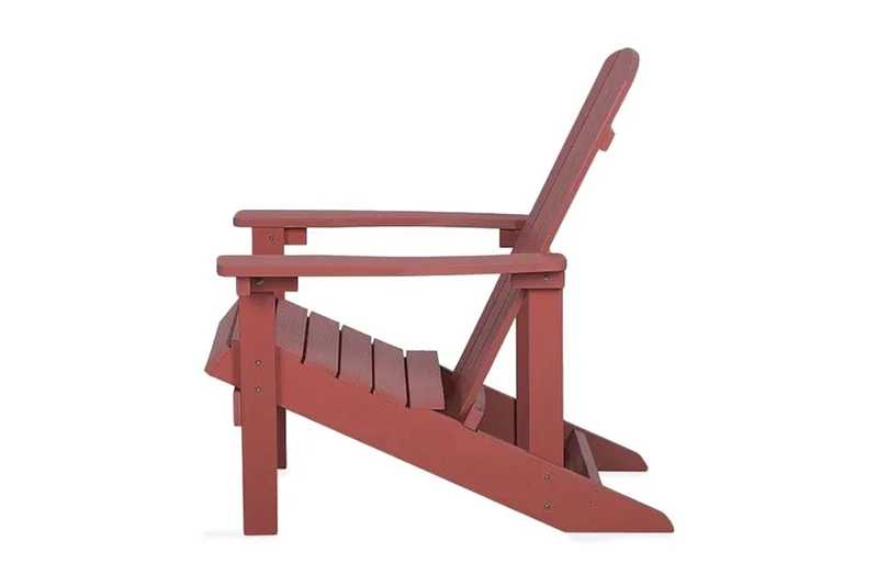 Adirondack solstol 88 | 75 | 88 cm, Rød