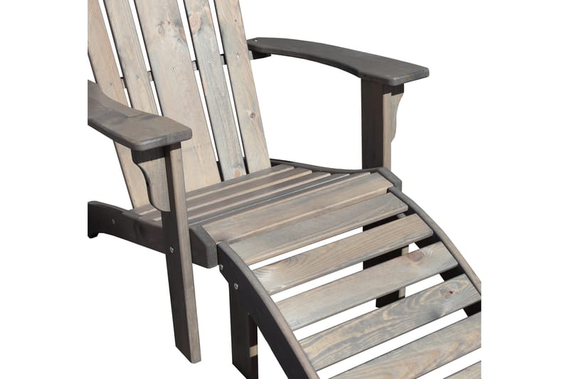 Cranston Dækstol - Grå - Havemøbler - Havestole - Solstole - Dækstol