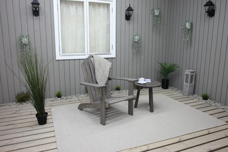 Cranston Dækstol - Grå - Havemøbler - Havestole - Solstole - Dækstol