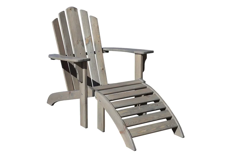 Cranston Dækstol - Grå - Havemøbler - Havestole - Solstole - Dækstol