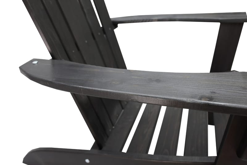 Cranston Dækstol - Kaffesort - Havemøbler - Havestole - Solstole - Dækstol