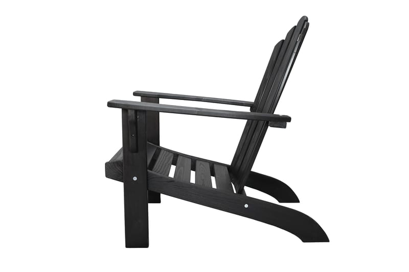 Cranston Dækstol - Kaffesort - Havemøbler - Havestole - Solstole - Dækstol