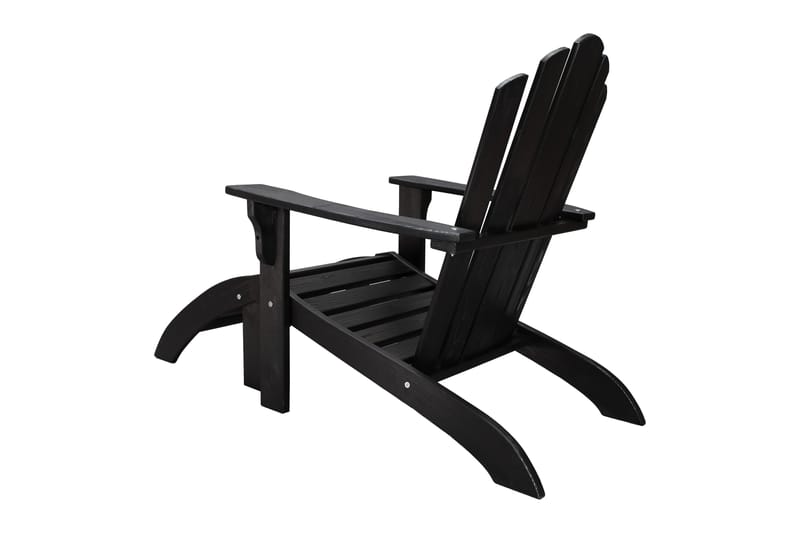 Cranston Dækstol - Kaffesort - Havemøbler - Havestole - Solstole - Dækstol