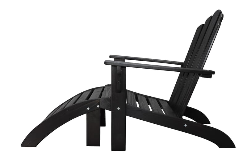 Cranston Dækstol - Kaffesort - Havemøbler - Havestole - Solstole - Dækstol