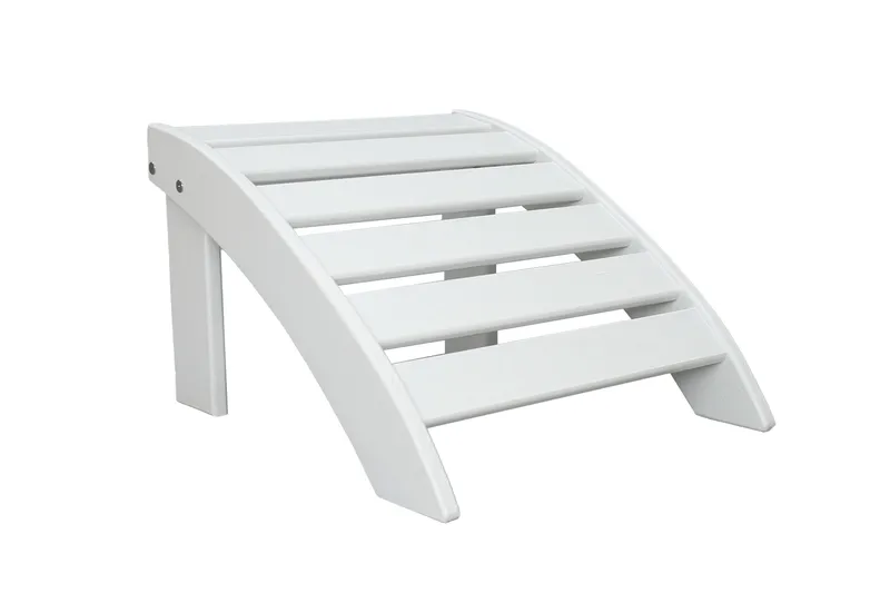 Cranston Fodskammel til Dækstol, Hvid