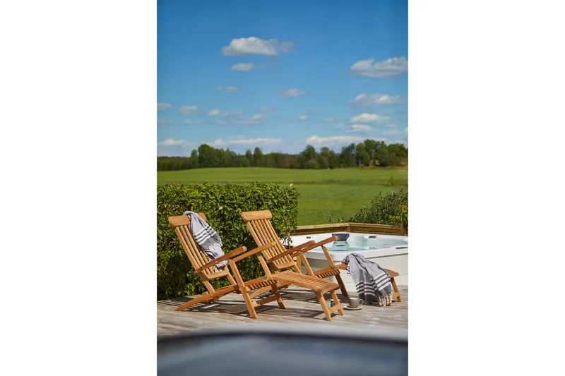 Dækstol Hillerstorp Nova Brun - Havemøbler - Havestole - Solstole - Dækstol
