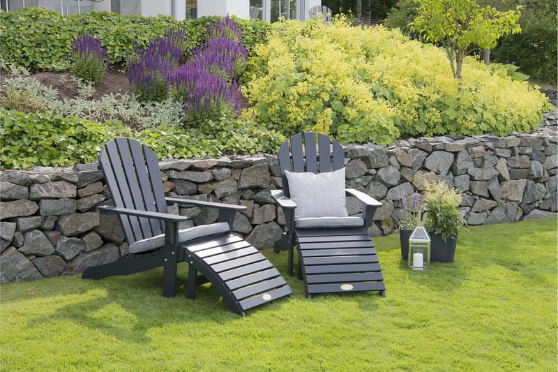 Hillerstorp Tennesse Dækstol 2-pak - Grå - Havemøbler - Havestole - Solstole - Dækstol