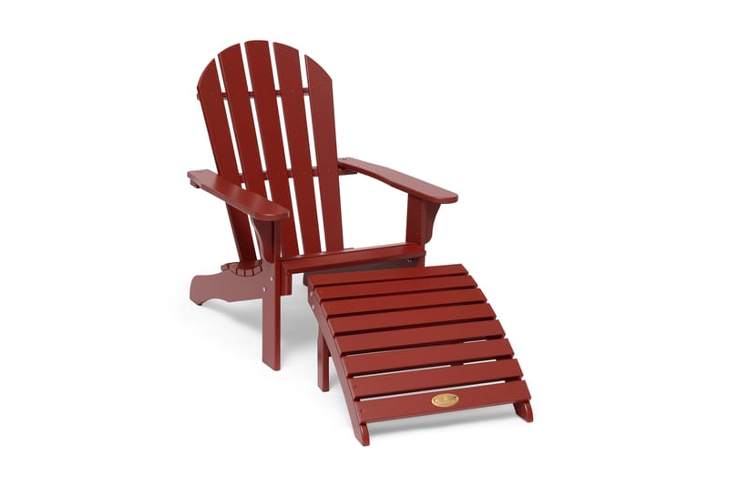 Hillerstorp Tennessee Dækstol, Fyrretræ/Oxidrød