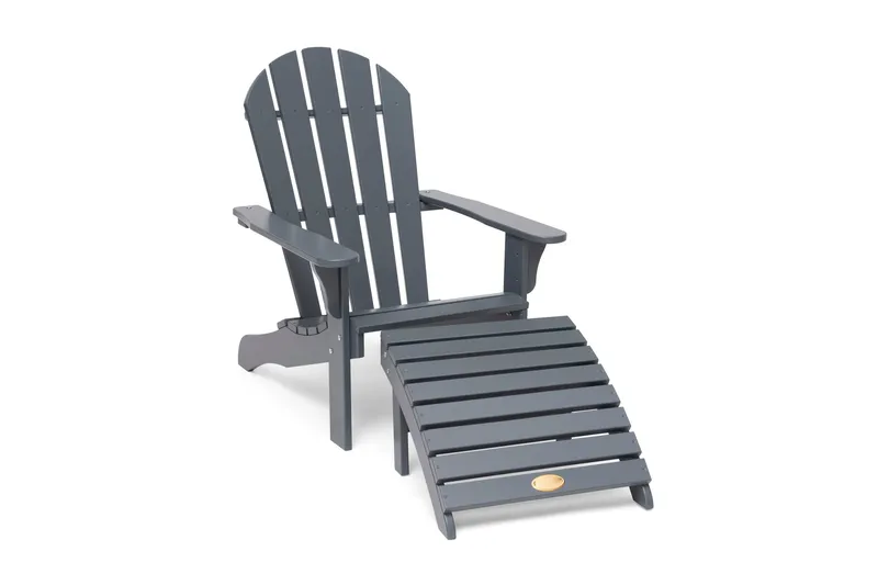 Hillerstorp Tennessee Dækstol, Fyrretræ/Stålgrå