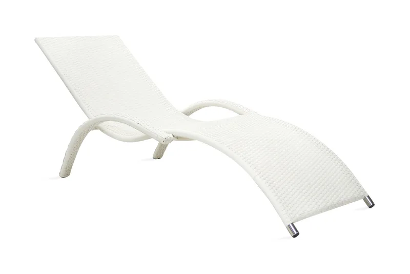 Dækstol MERIDIAN 180x75x73cm farve: hvid, undefined