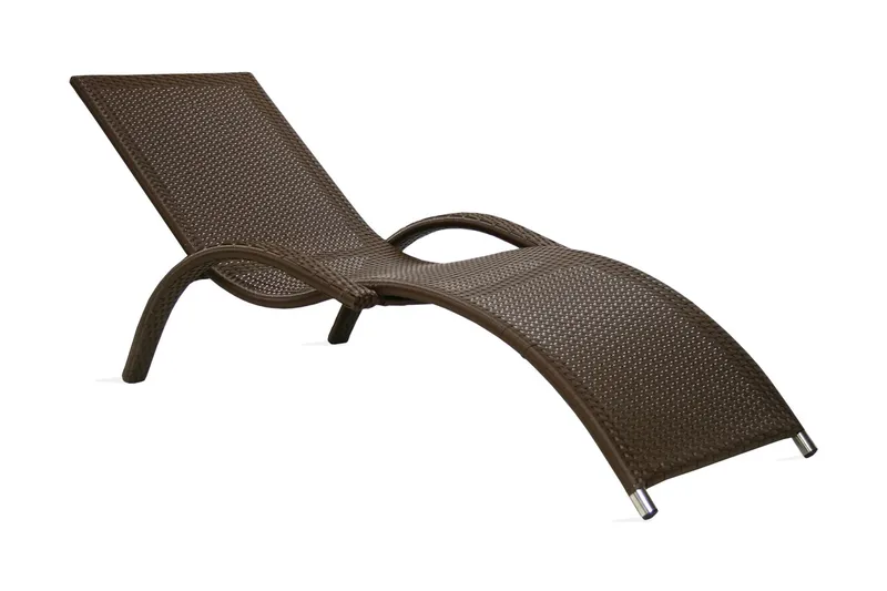 Dækstol MERIDIAN 180x75x73cm farve: kaffe brun, undefined