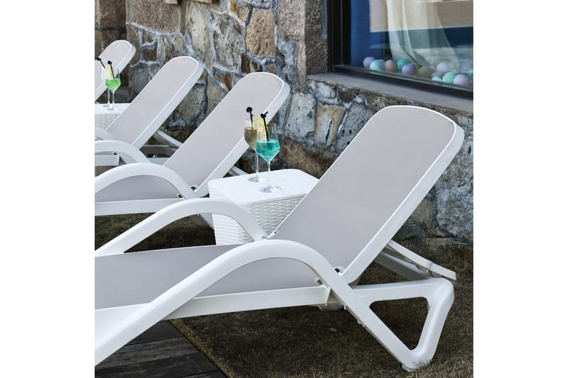 Resort Dækstol Beige - Havemøbler - Havestole - Solstole - Dækstol