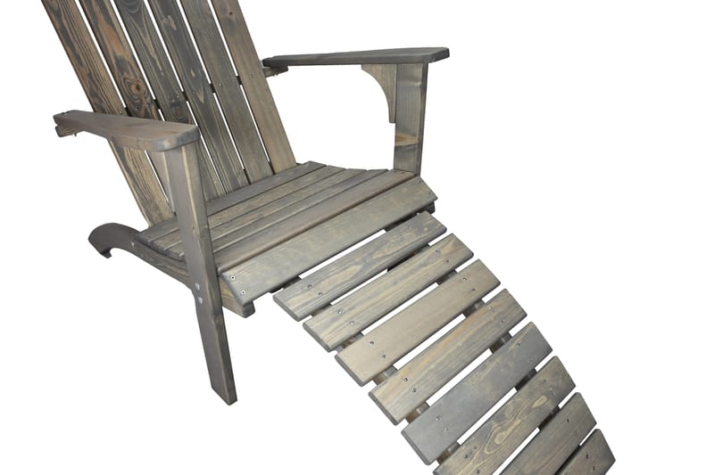 Rolston Dækstol - Grå - Havemøbler - Havestole - Solstole - Dækstol