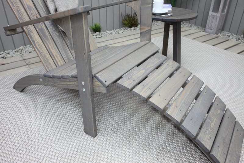 Rolston Dækstol - Grå - Havemøbler - Havestole - Solstole - Dækstol