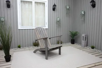 Rolston Dækstol - Grå - Havemøbler - Havestole - Solstole - Dækstol