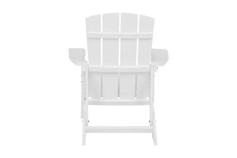 Sjurby Dækstol - Hvid - Havemøbler - Havestole - Solstole - Dækstol