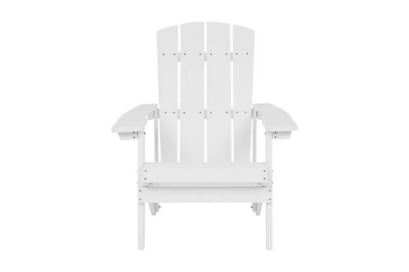 Sjurby Dækstol - Hvid - Havemøbler - Havestole - Solstole - Dækstol