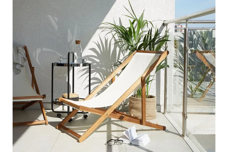 Gjengene Solstol - Brun - Havemøbler - Havestole - Solstole