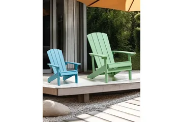 Havestol Adirondack - Grøn, 75x88x88 cm - Havemøbler - Havestole - Solstole - Dækstol