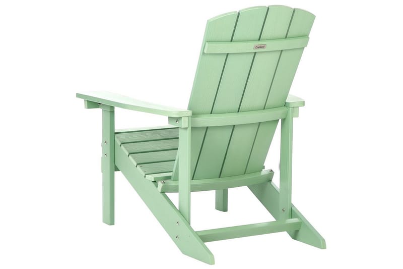 Havestol Adirondack - Grøn, 75x88x88 cm - Havemøbler - Havestole - Solstole - Dækstol