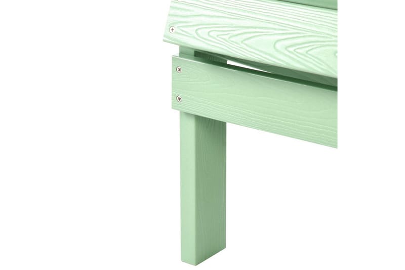 Havestol Adirondack - Grøn, 75x88x88 cm - Havemøbler - Havestole - Solstole - Dækstol
