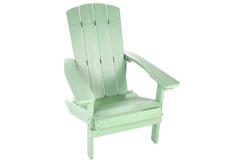 Havestol Adirondack - Grøn, 75x88x88 cm - Havemøbler - Havestole - Solstole - Dækstol