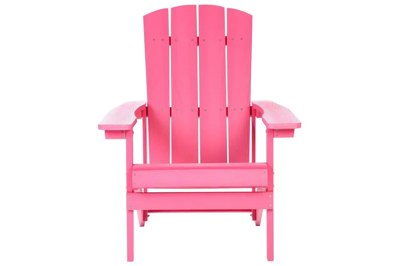 Havestol Adirondack - Rosa, Lyserød, 75x88x88 cm - Havemøbler - Havestole - Solstole - Dækstol