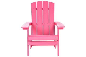 Havestol Adirondack - Rosa, Lyserød, 75x88x88 cm - Havemøbler - Havestole - Solstole - Dækstol