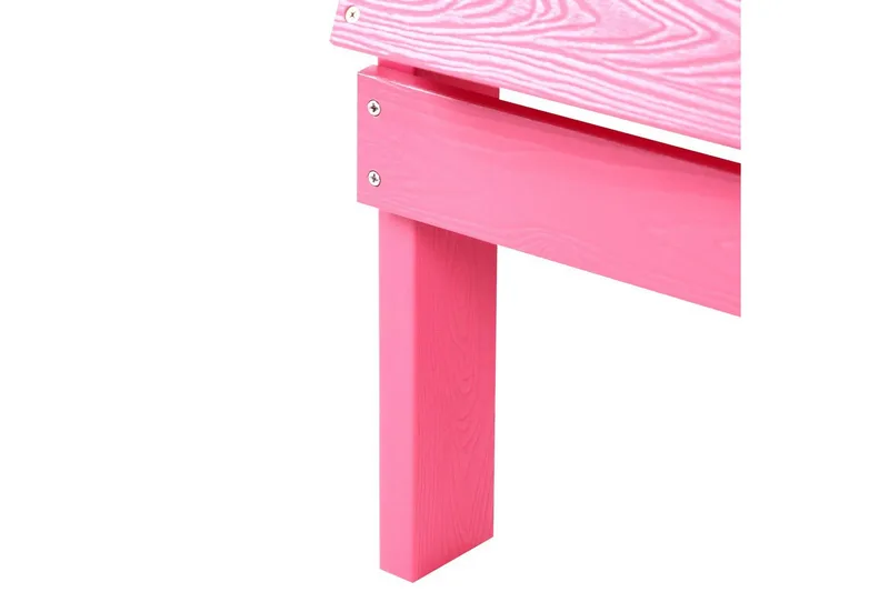 Havestol Adirondack - Rosa, Lyserød, 75x88x88 cm - Havemøbler - Havestole - Solstole - Dækstol
