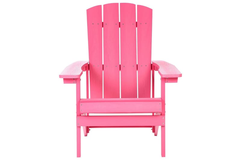 Havestol Adirondack - Rosa, Lyserød, 75x88x88 cm - Havemøbler - Havestole - Solstole - Dækstol