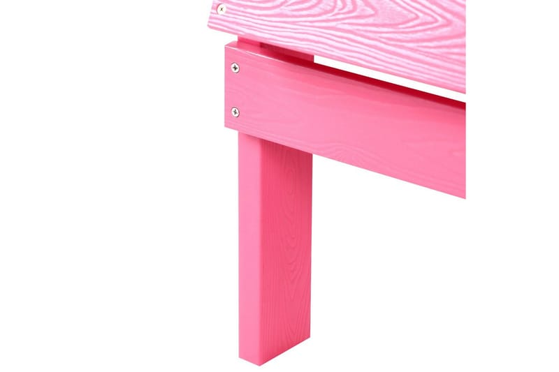 Havestol Adirondack - Rosa, Lyserød, 75x88x88 cm - Havemøbler - Havestole - Solstole - Dækstol