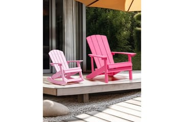 Havestol Adirondack - Rosa, Lyserød, 75x88x88 cm - Havemøbler - Havestole - Solstole - Dækstol