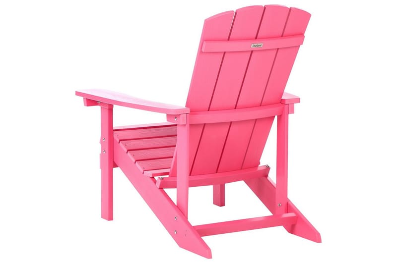 Havestol Adirondack - Rosa, Lyserød, 75x88x88 cm - Havemøbler - Havestole - Solstole - Dækstol
