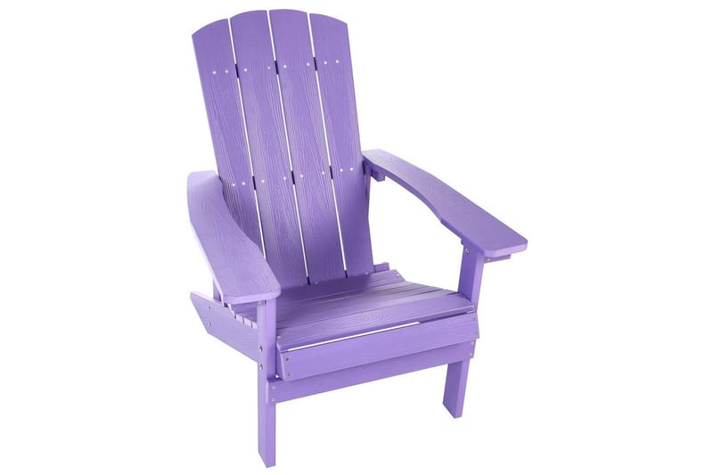 Havestol Adirondack - Violet, 75x88x88 cm - Havemøbler - Havestole - Solstole - Dækstol