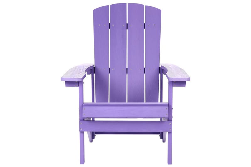 Havestol Adirondack - Violet, 75x88x88 cm - Havemøbler - Havestole - Solstole - Dækstol