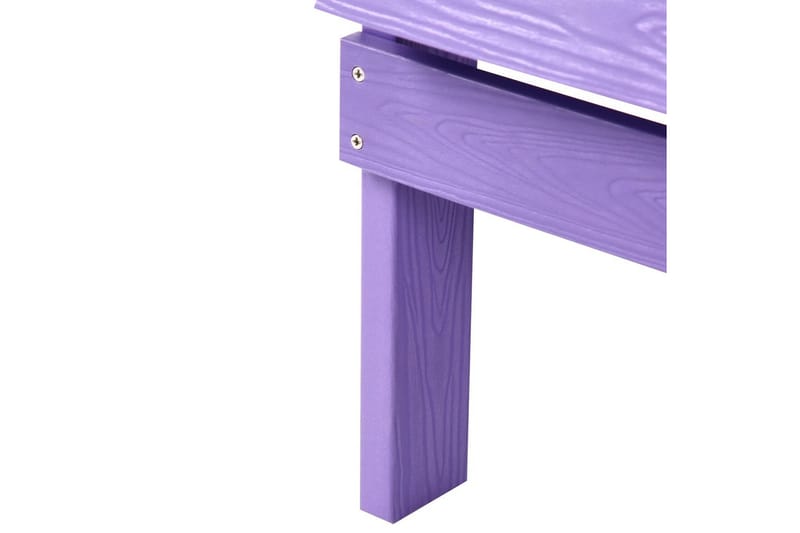 Havestol Adirondack - Violet, 75x88x88 cm - Havemøbler - Havestole - Solstole - Dækstol