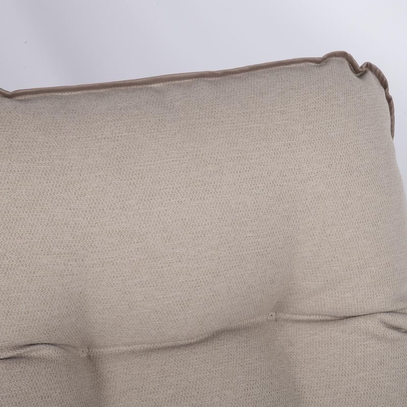 Liggestol HOME4YOU Baden-Baden Beige pude - grøn med beige hynde - Havemøbler - Havestole - Solstole - Baden Baden stol