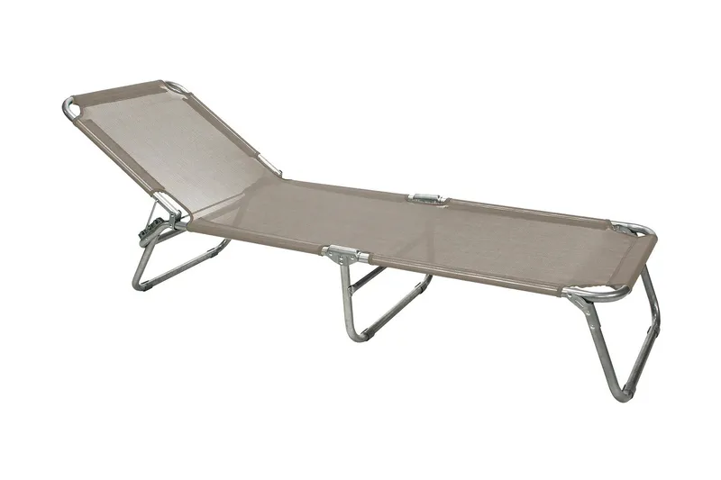 Lounge TRIP 191x57xH28 seng: tekstilgrå - Havemøbler - Havestole - Solstole